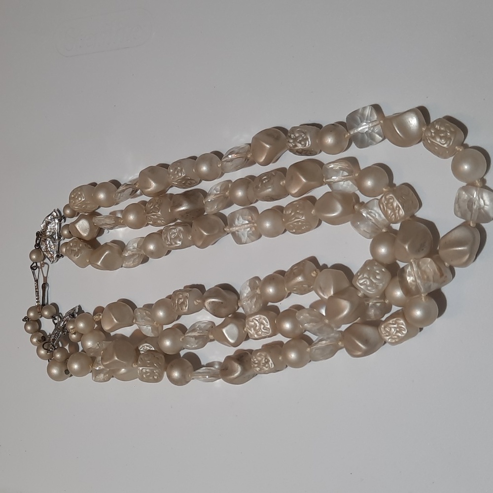 Vintage, Made In Germany, Beaded Necklace